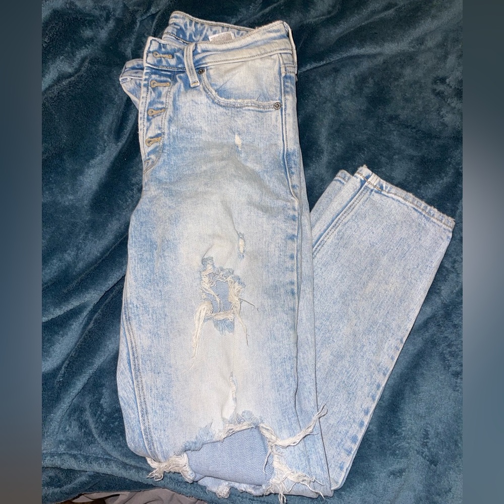 Old navy high rise straight leg jeans